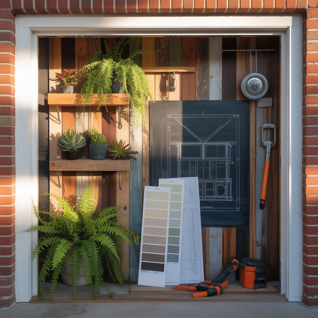 garage entrance to house ideas
