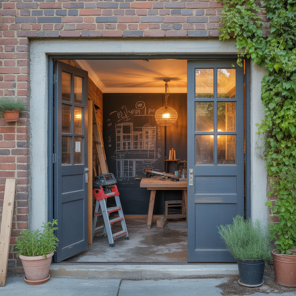 garage entrance to house ideas