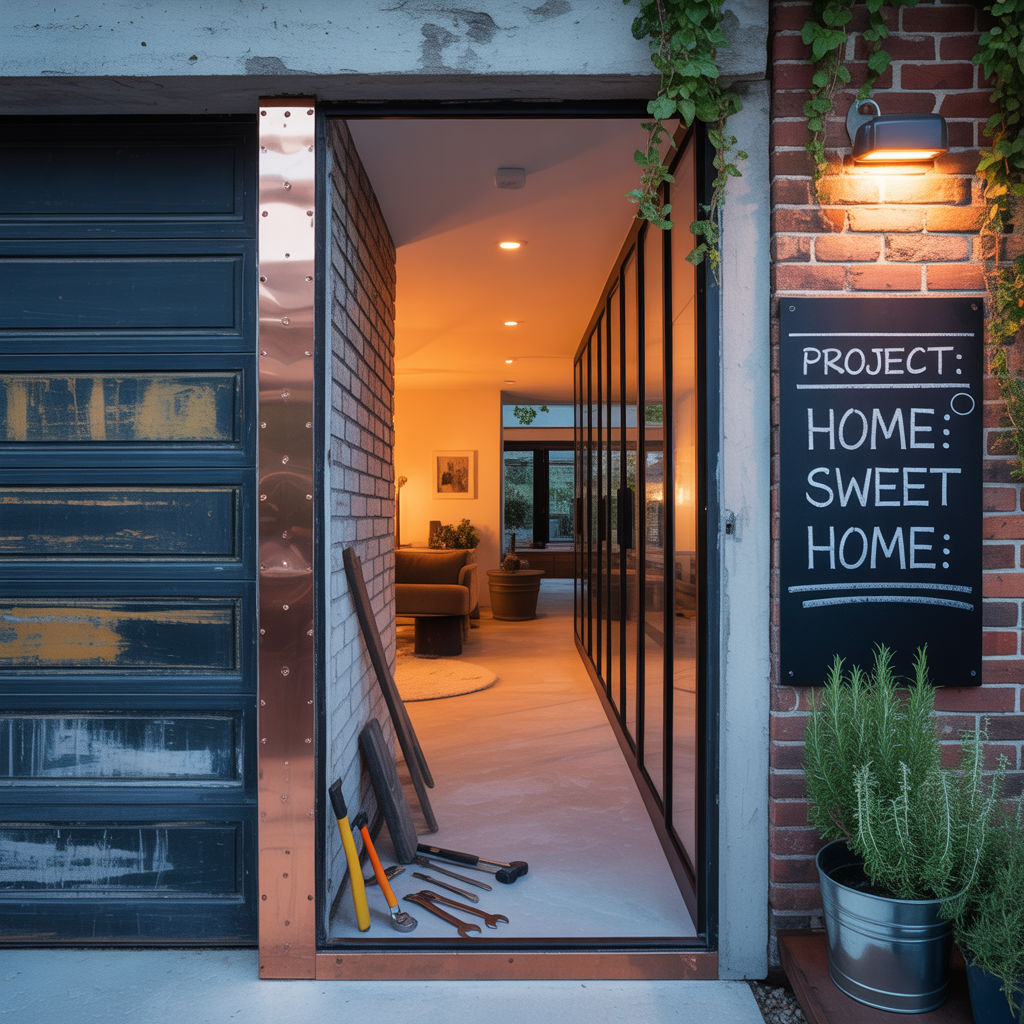 garage entrance to house ideas