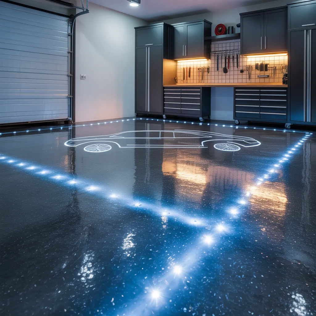 garage floors cool ideas