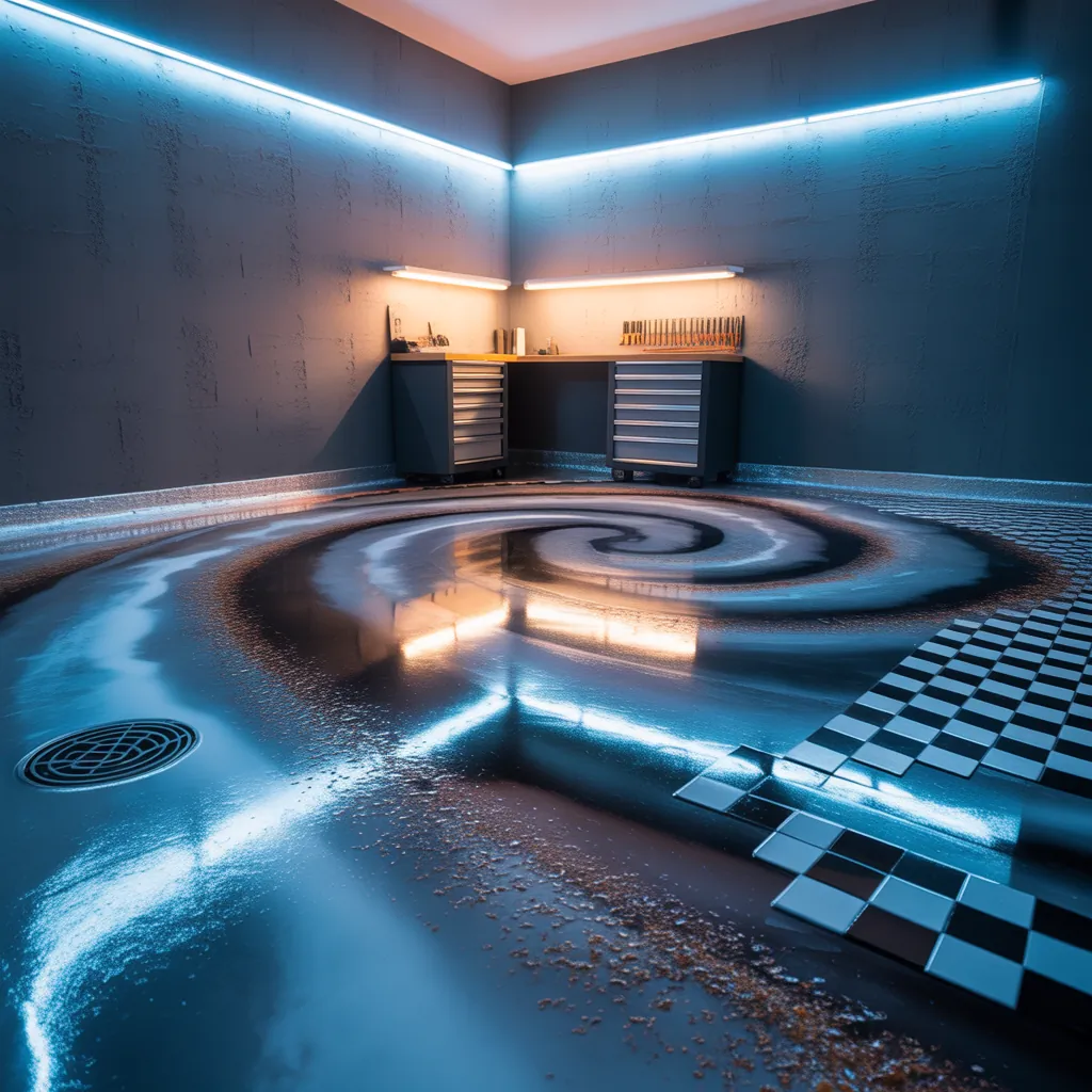 garage floors cool ideas