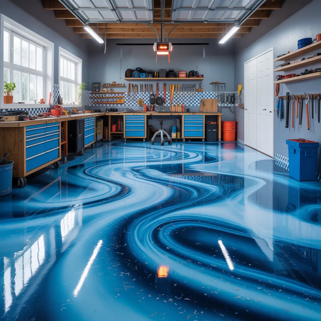 garage floors cool ideas