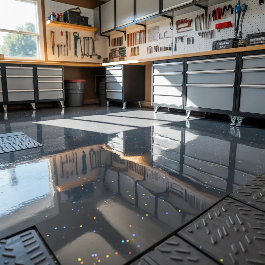 garage floors cool ideas