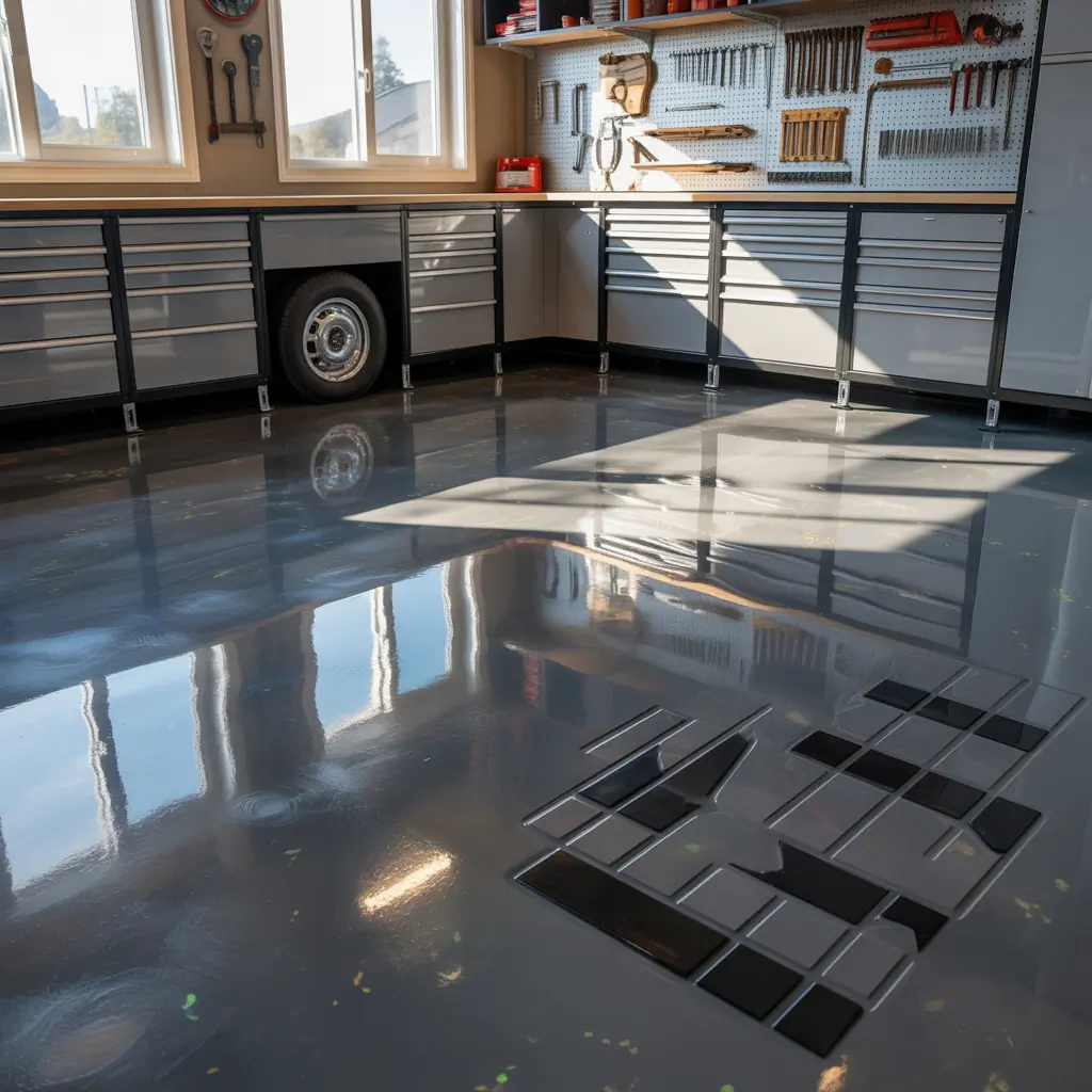 garage floors cool ideas