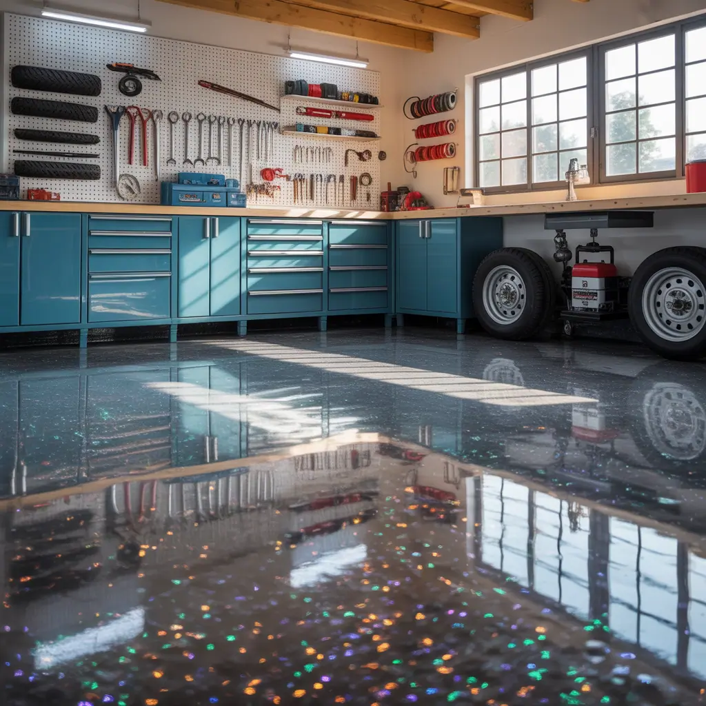 garage floors cool ideas