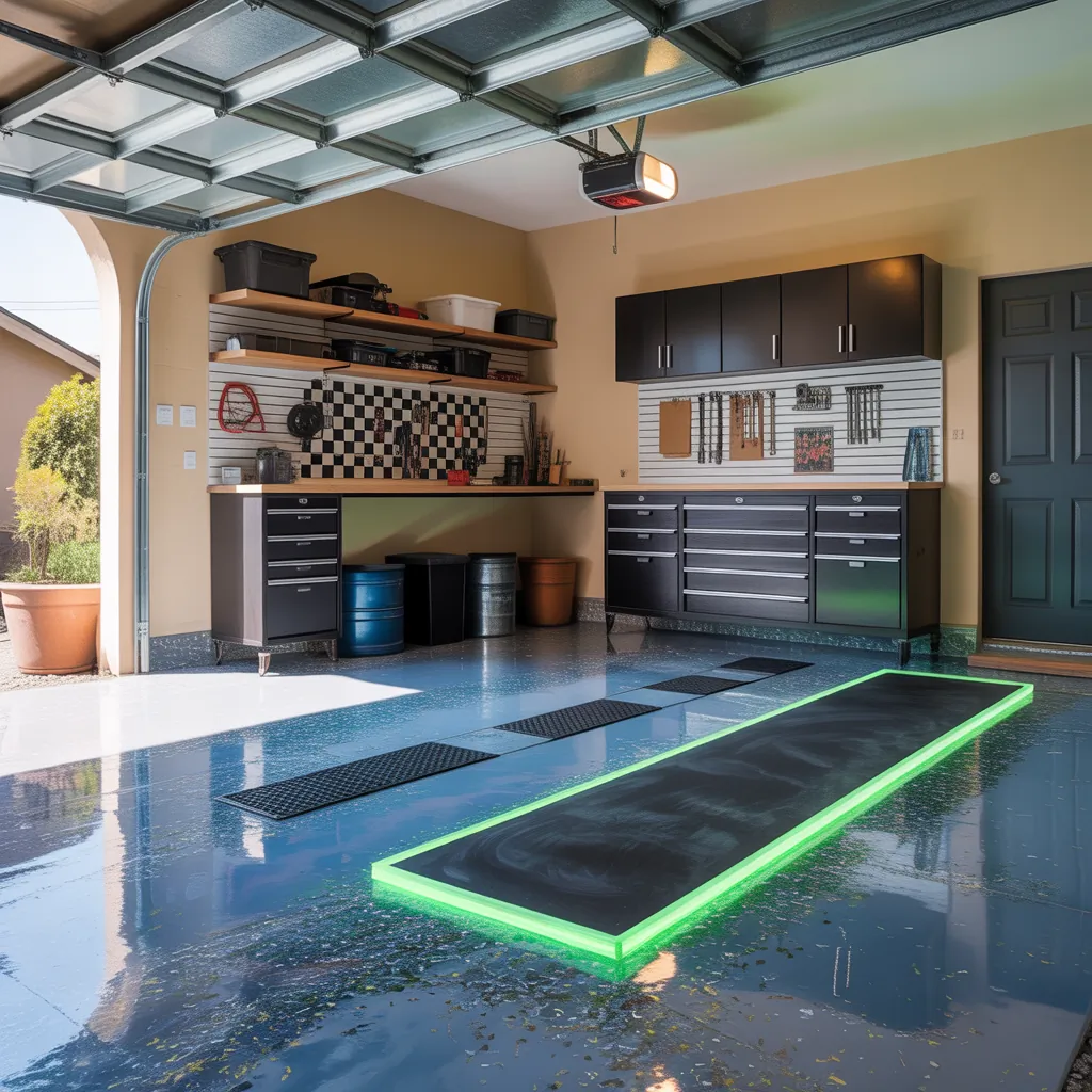 garage floors cool ideas