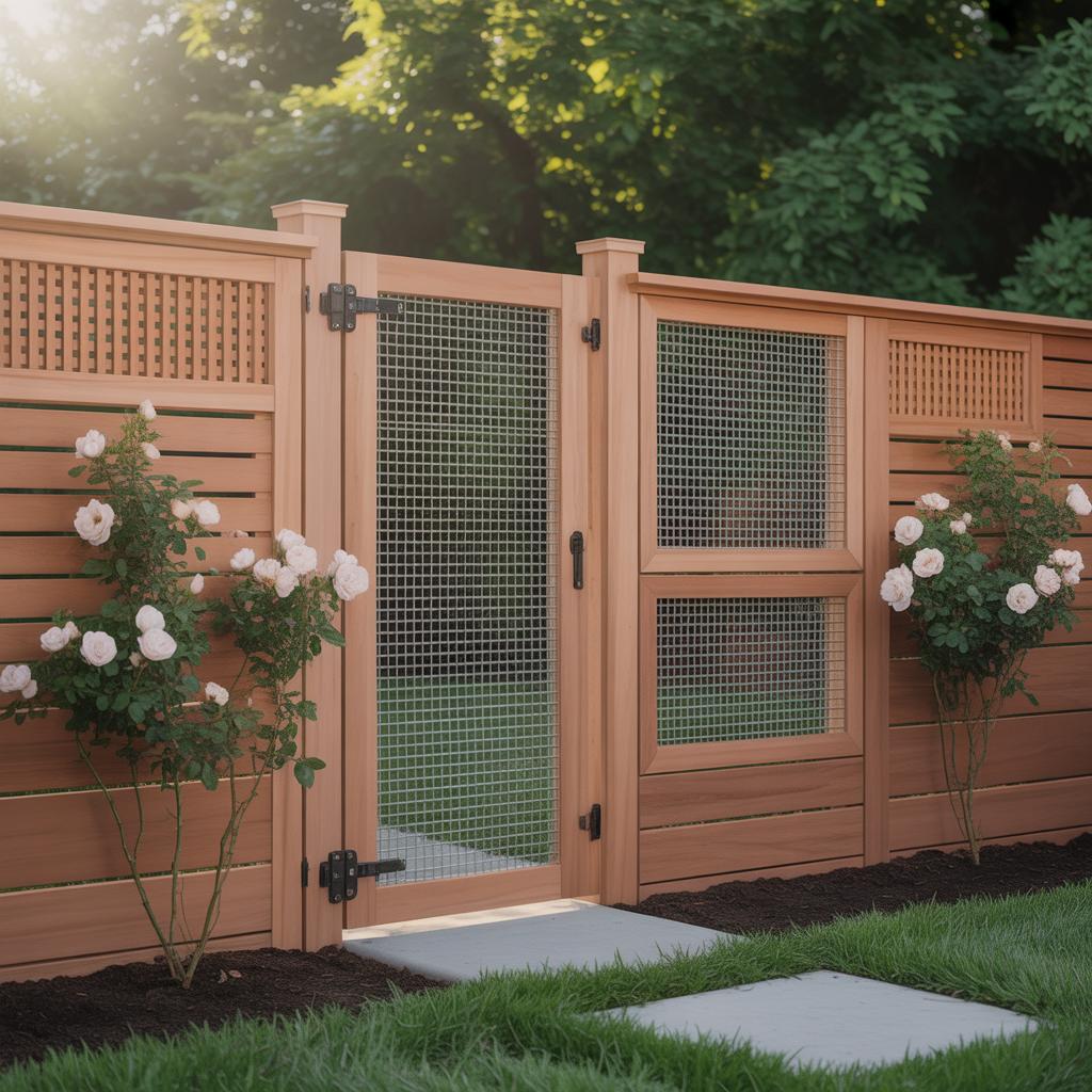 garden fence ideas animal barrier