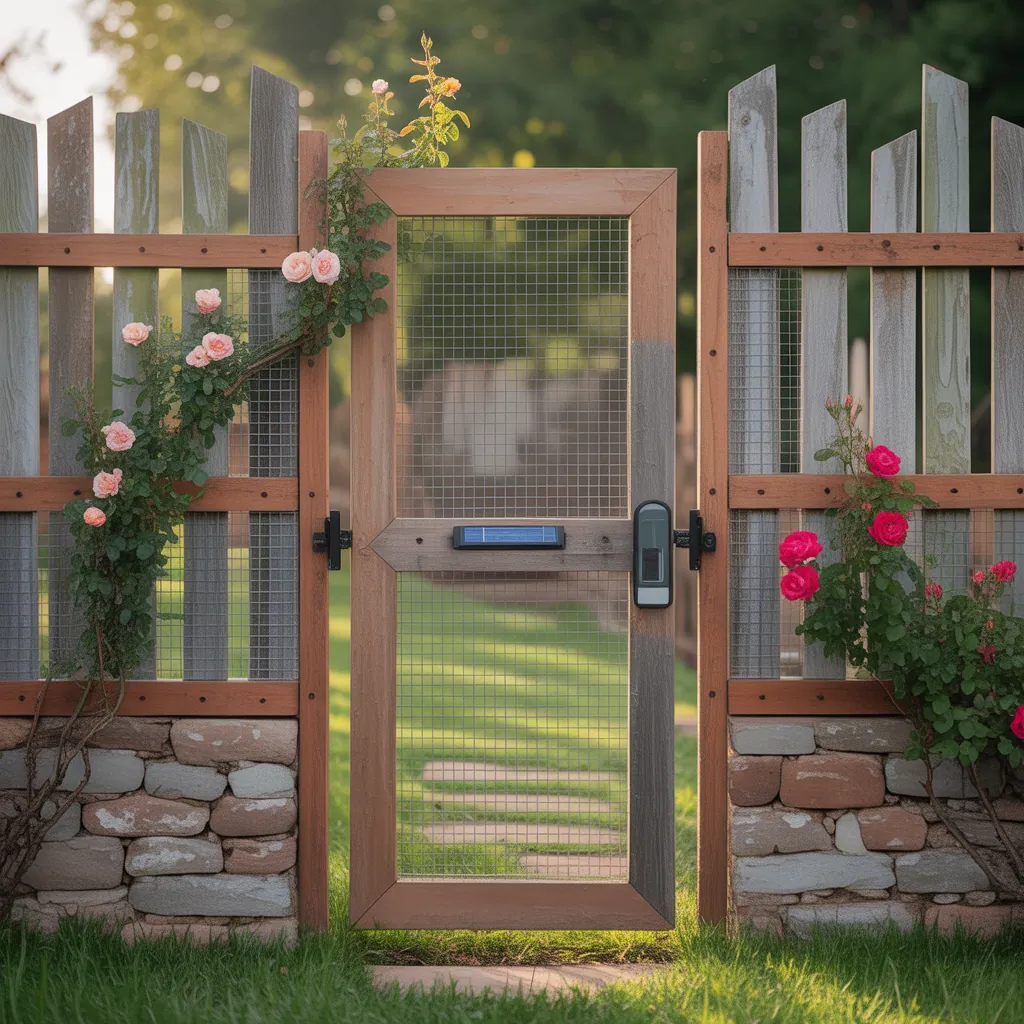 garden fence ideas animal barrier