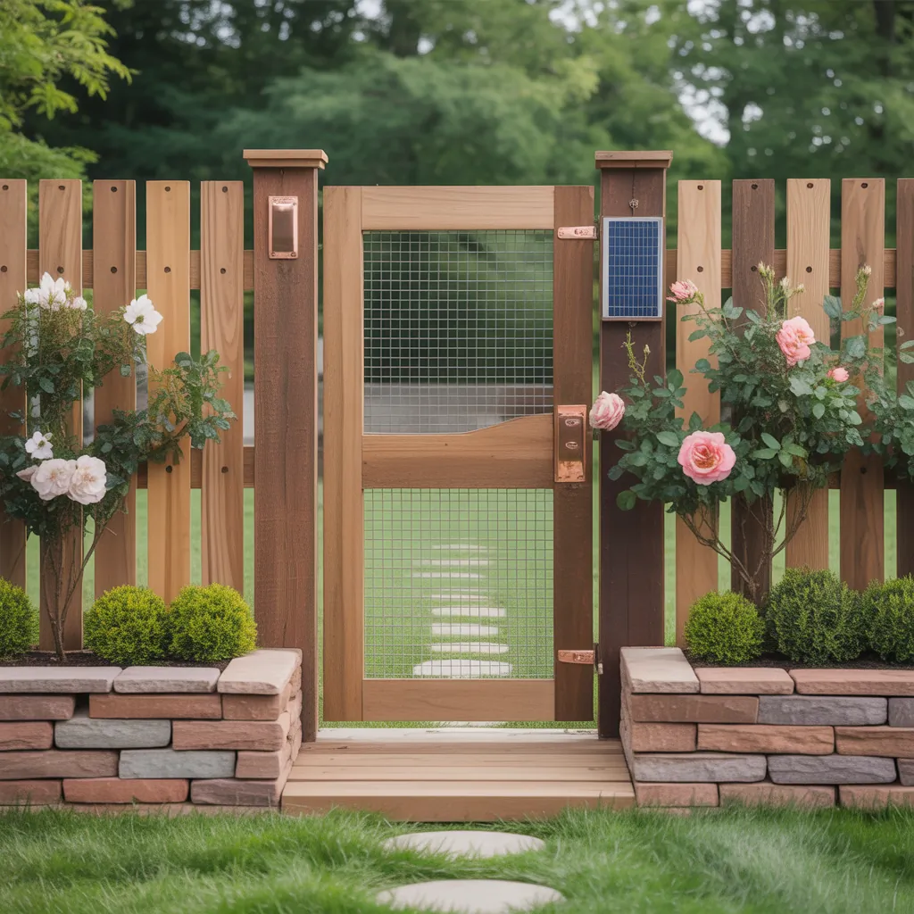 garden fence ideas animal barrier
