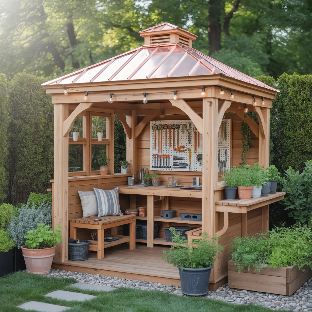 gazebo ideas small backyard