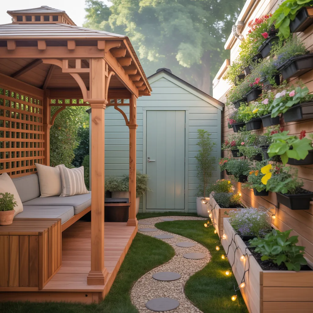 gazebo ideas small backyard