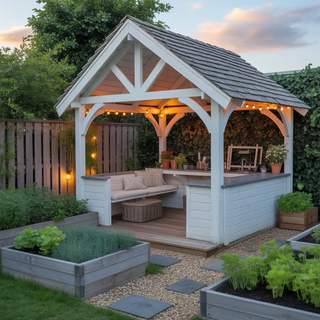 gazebo ideas small backyard