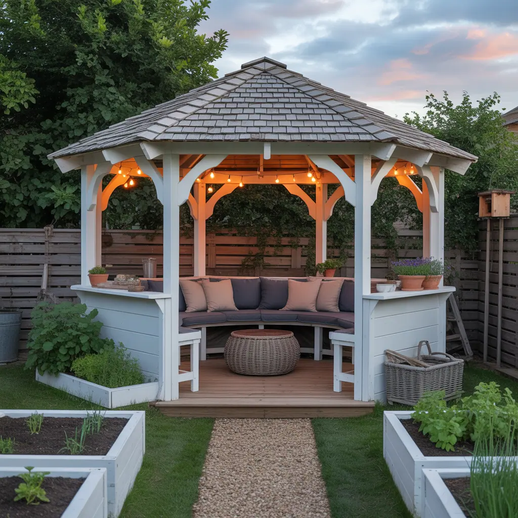 gazebo ideas small backyard