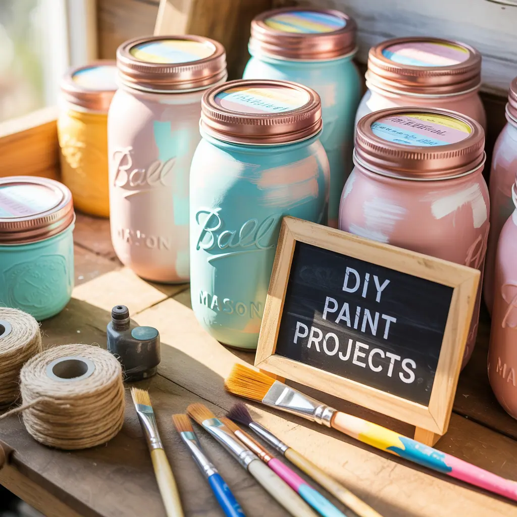 glass jar painting ideas how to