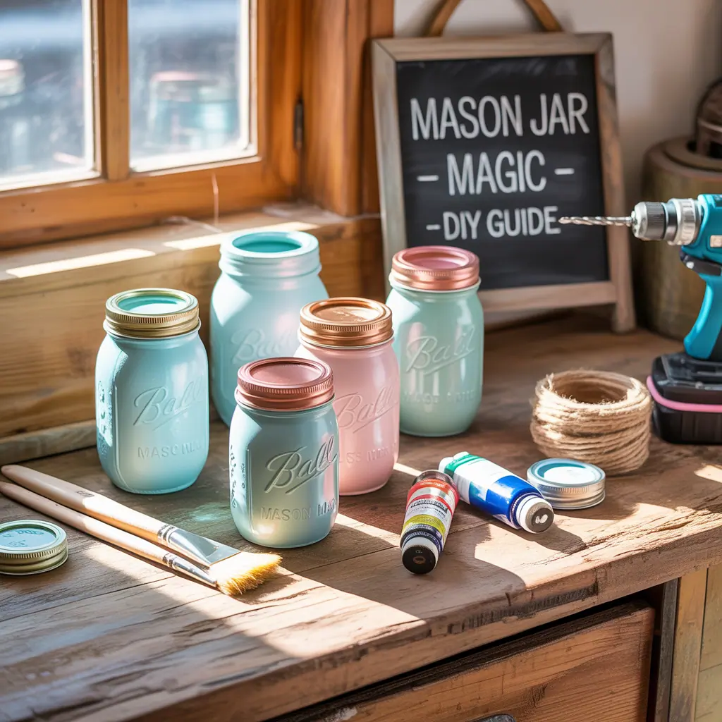 glass jar painting ideas how to