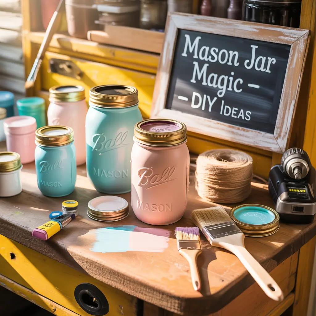 glass jar painting ideas how to