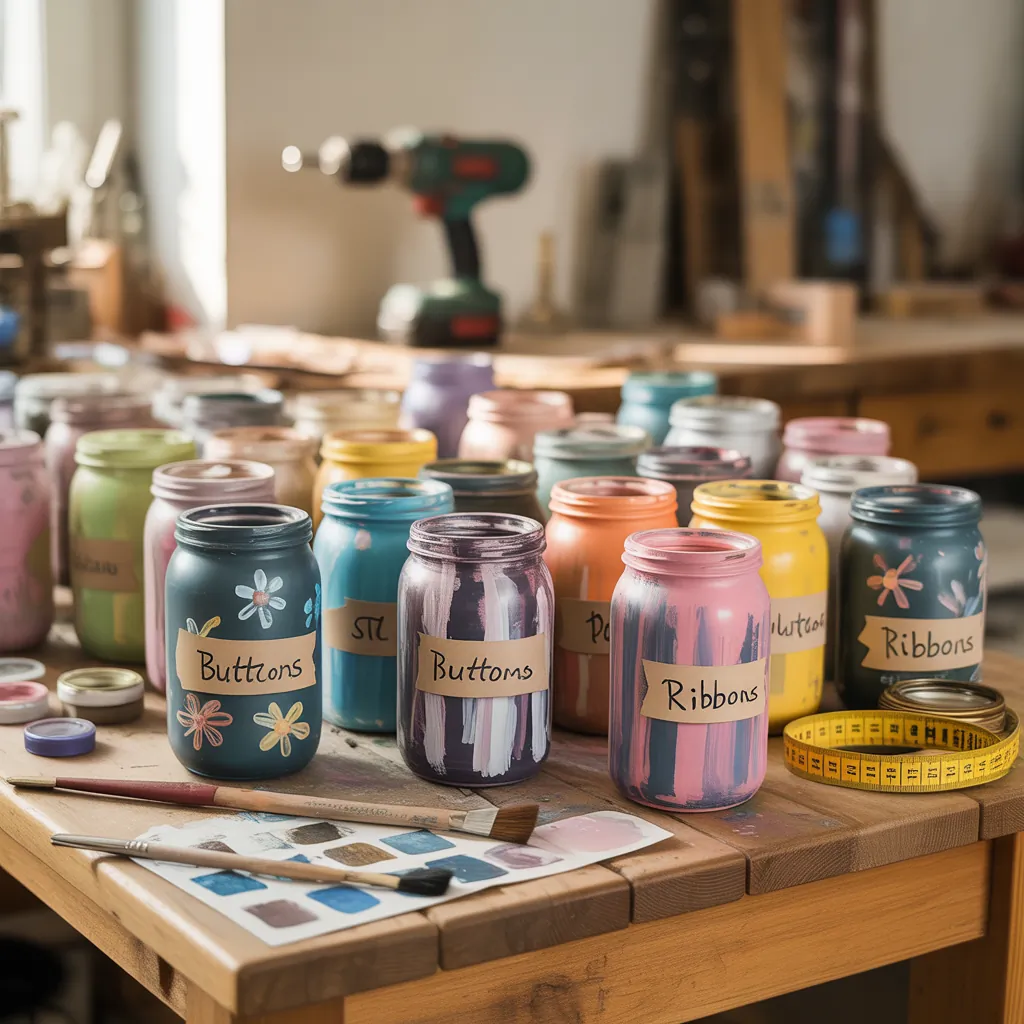 glass jar painting ideas how to