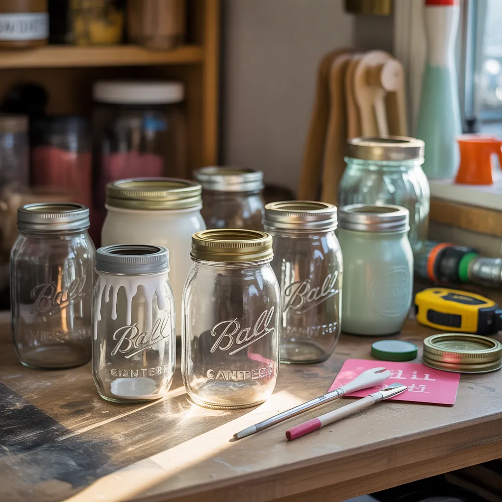 glass jar painting ideas how to