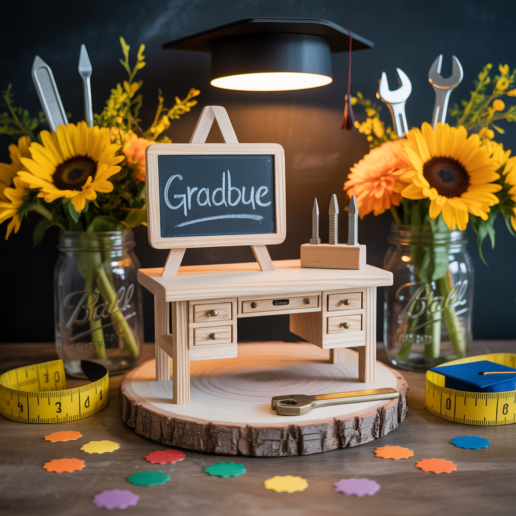 graduation centerpieces simple ideas