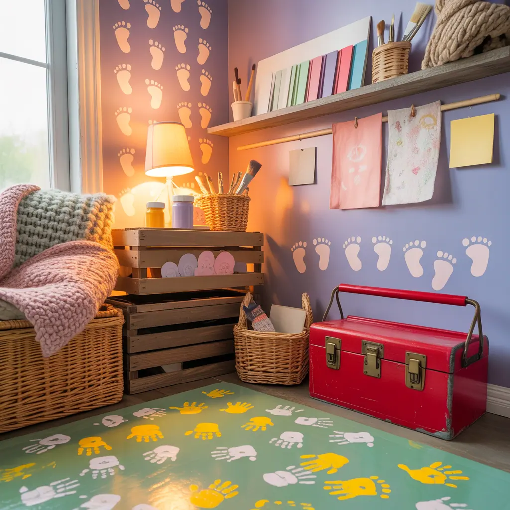 grandma ideas with baby footprint