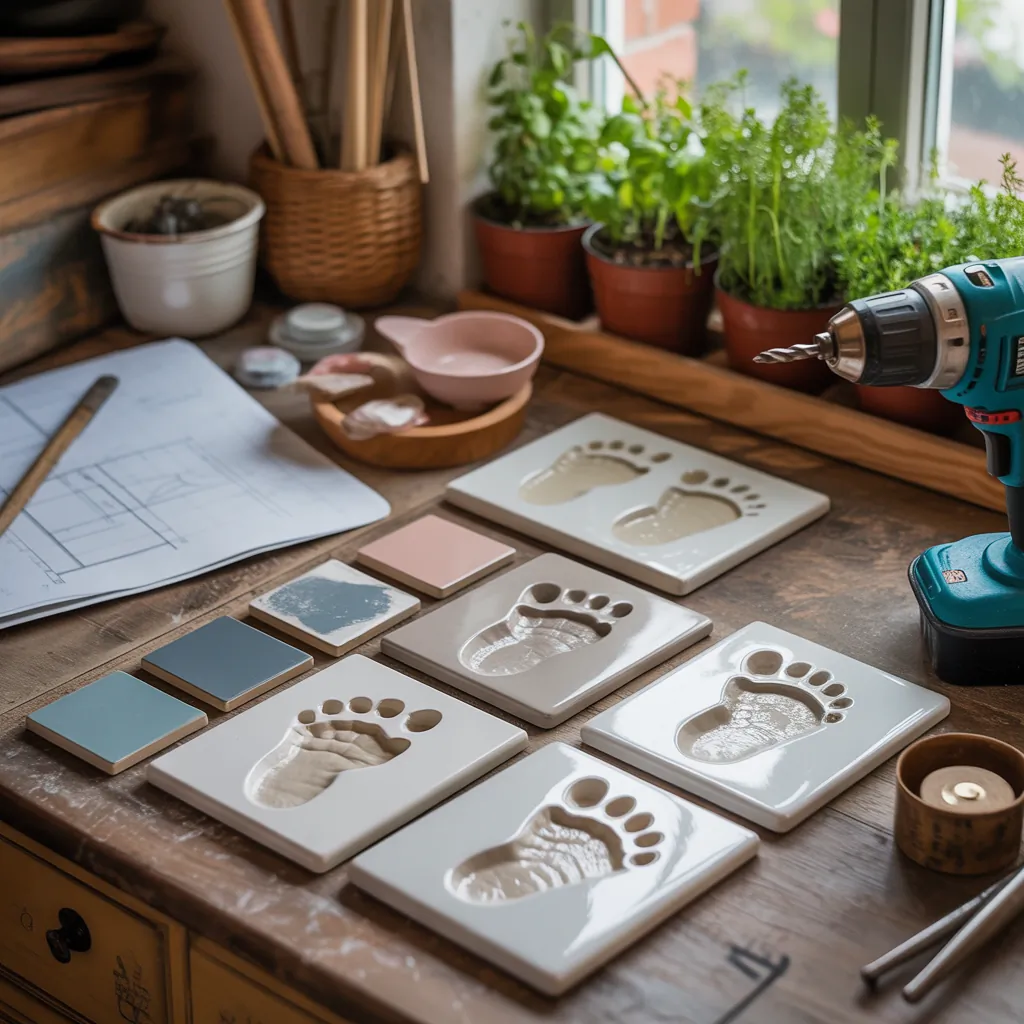 grandma ideas with baby footprint