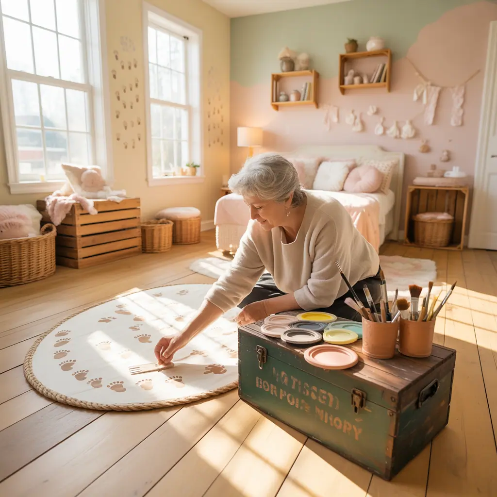 grandma ideas with baby footprint