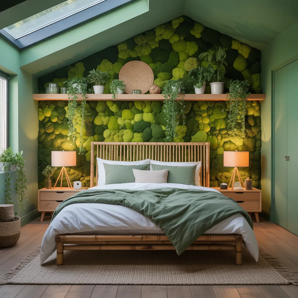 green bedroom concepts
