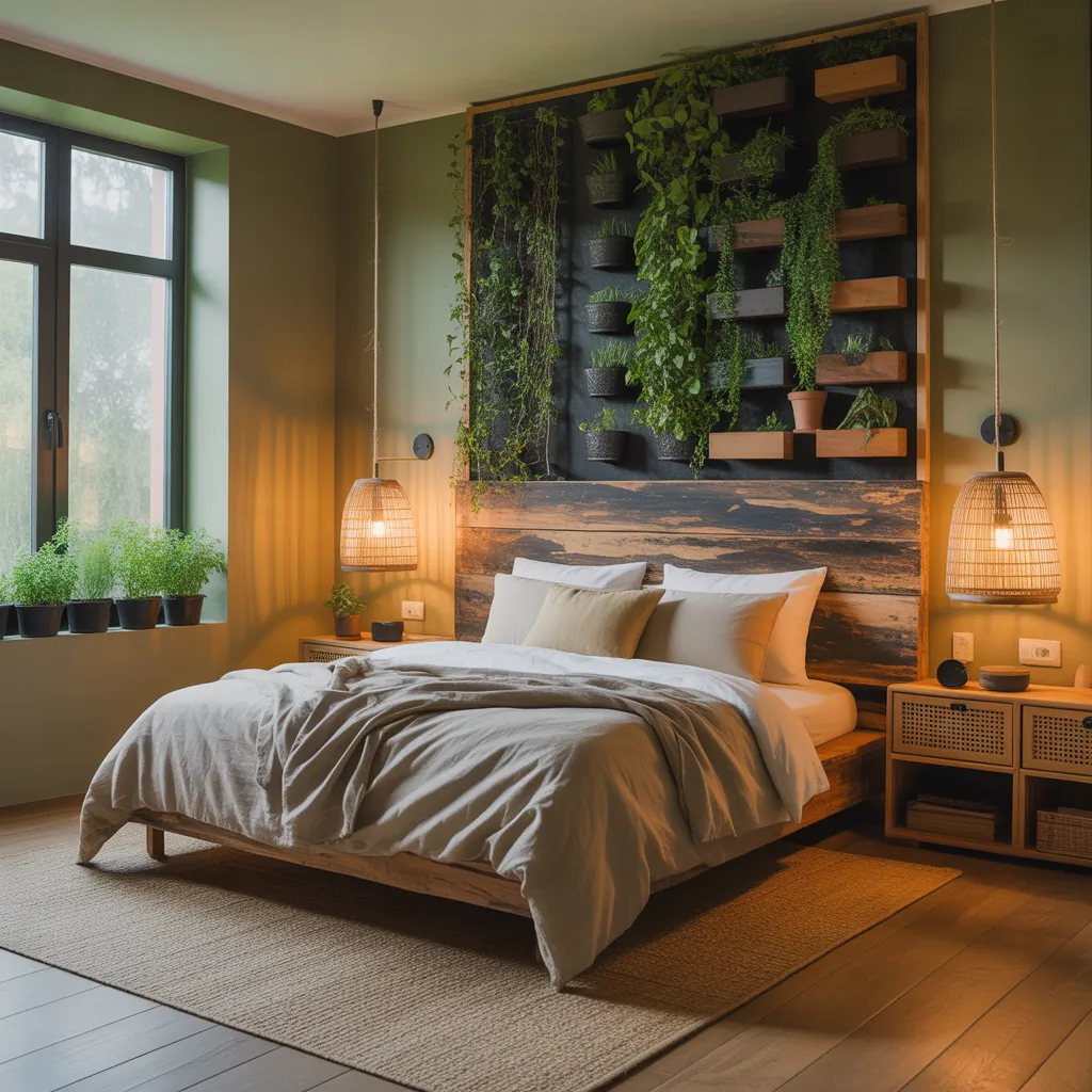 green bedroom concepts