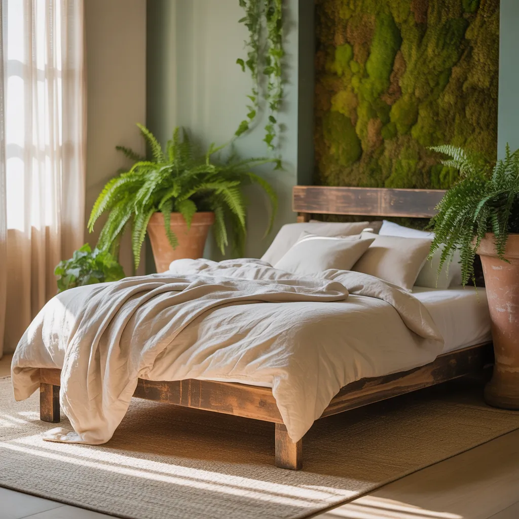 green bedroom concepts