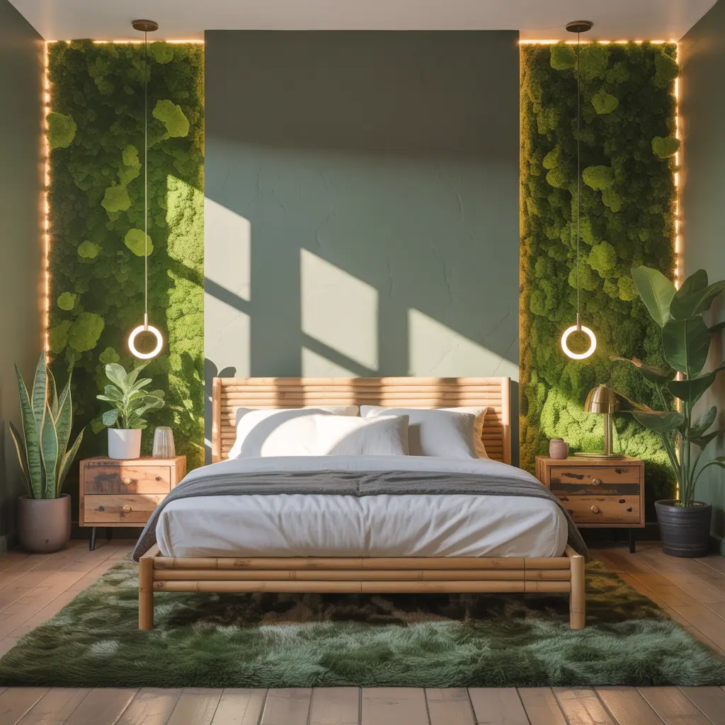 green bedroom concepts