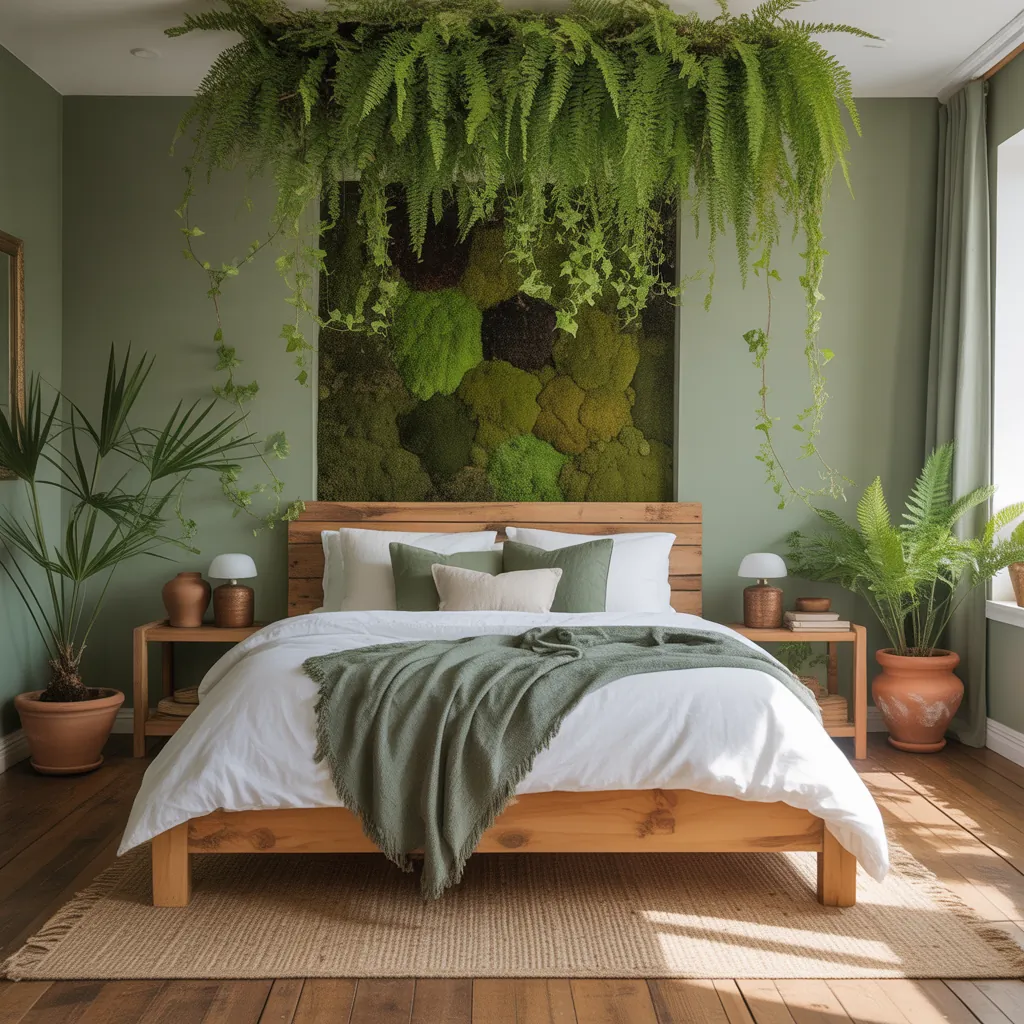 green bedroom concepts