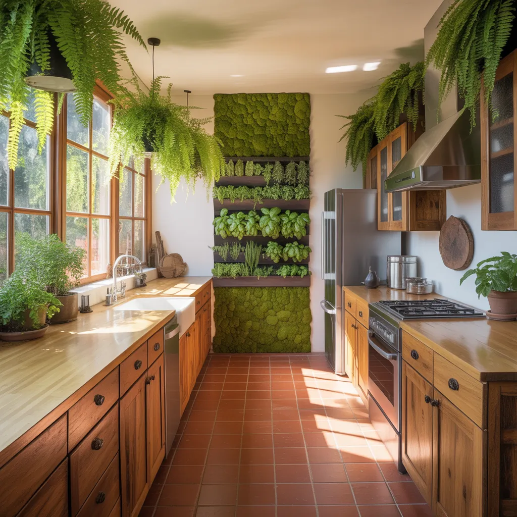 green kitchen designs