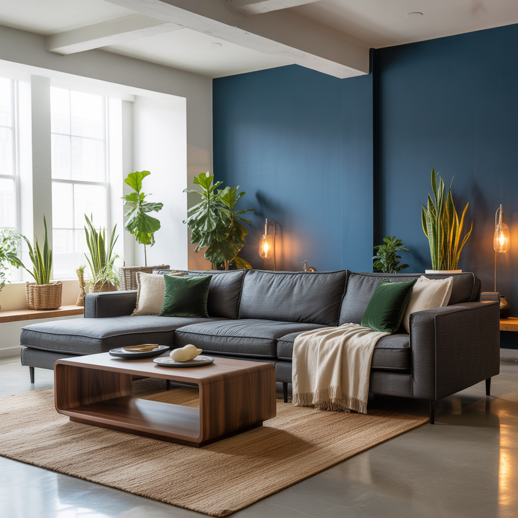 grey couch living area ideas