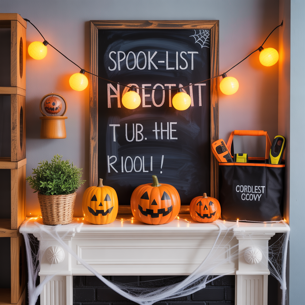 halloween apartment decor