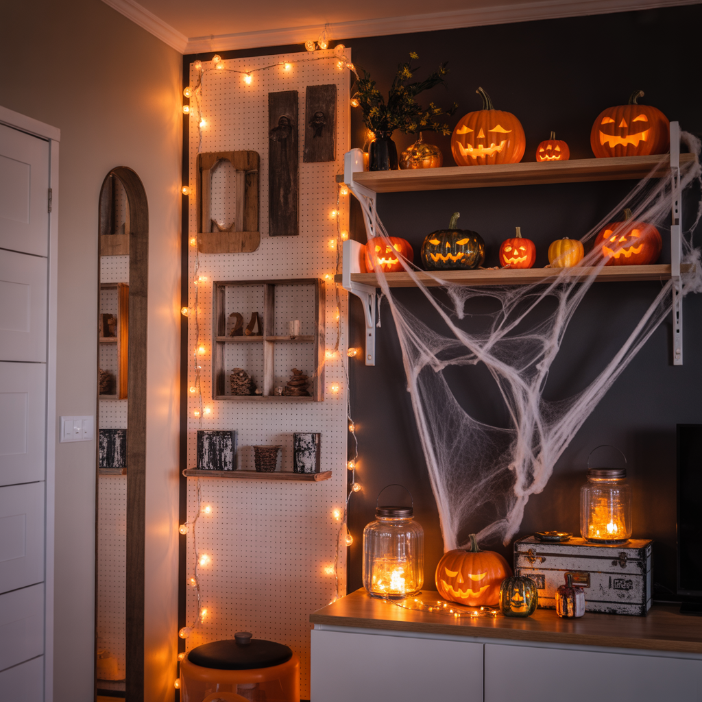 halloween apartment decor