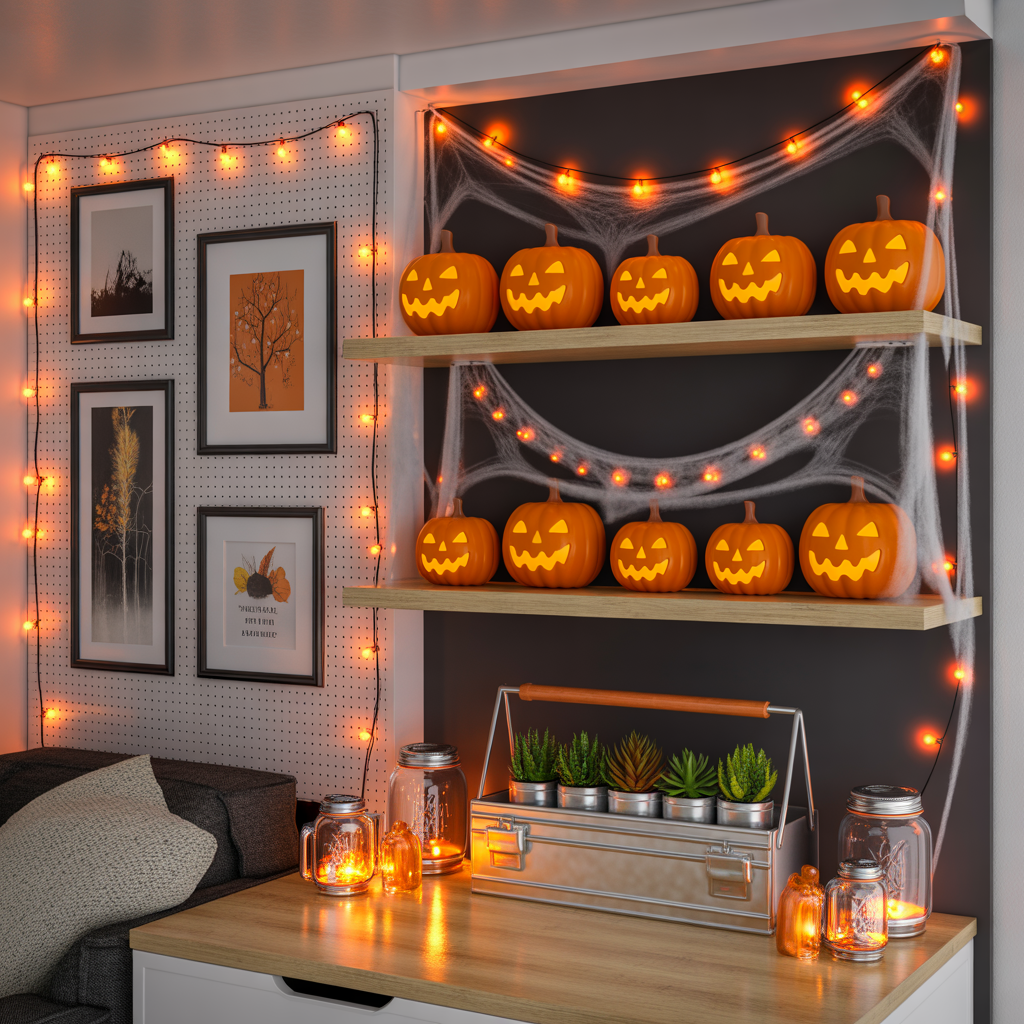 halloween apartment decor