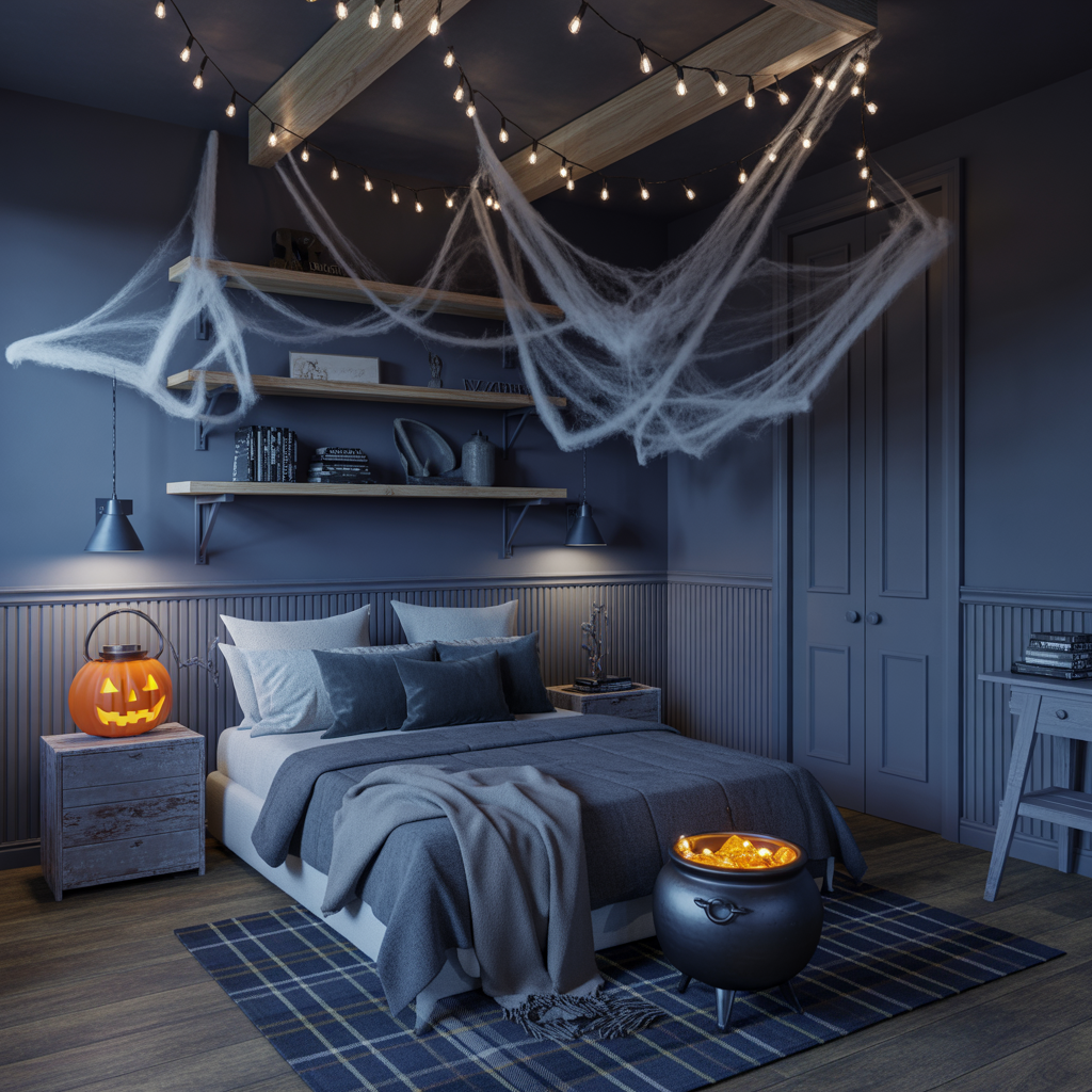 halloween bedroom decor