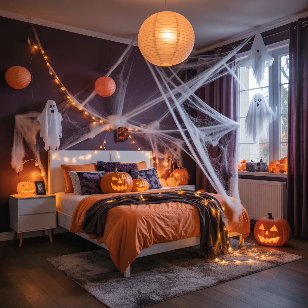 halloween bedroom decor