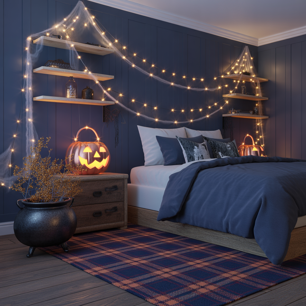 halloween bedroom decor