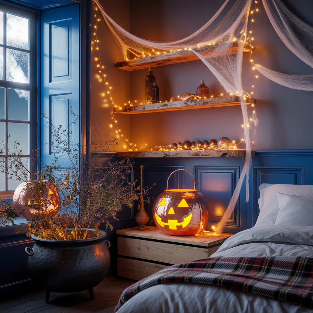 halloween bedroom decor