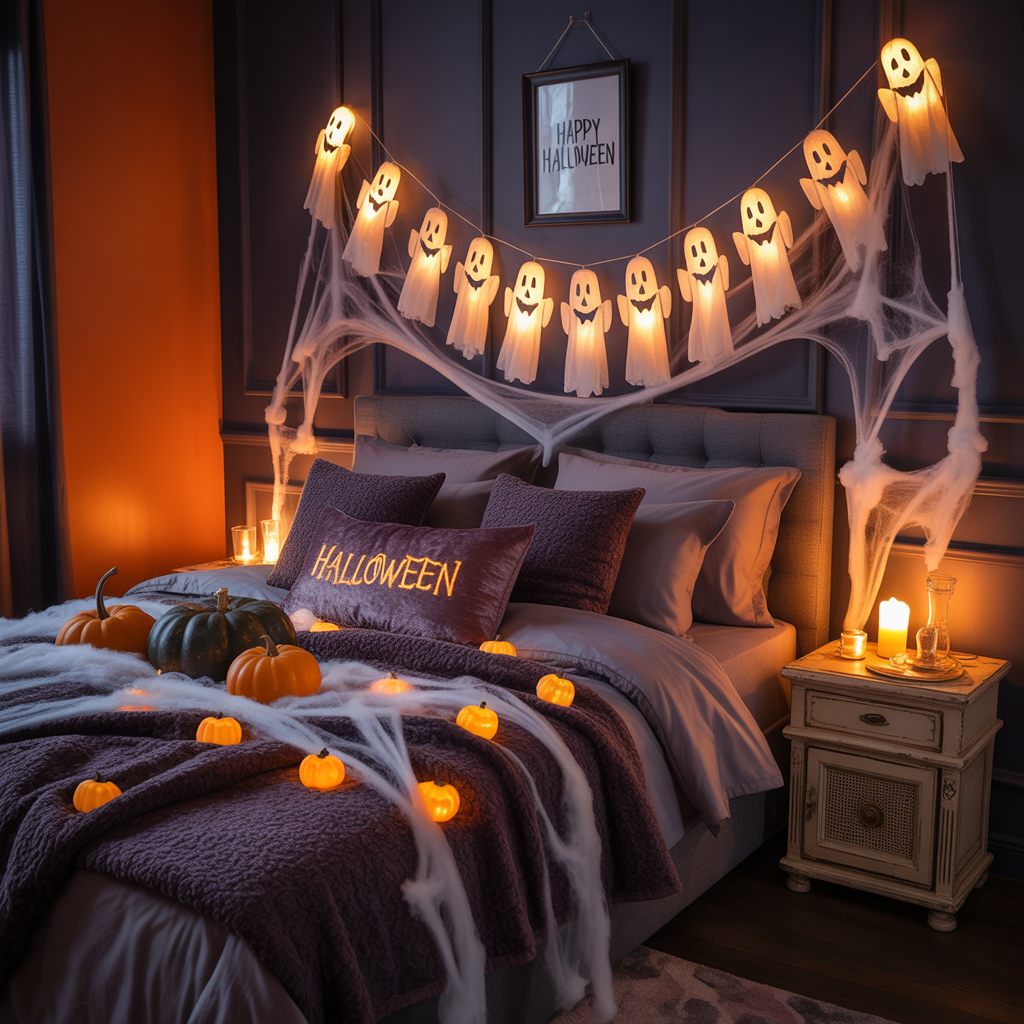 halloween bedroom decor