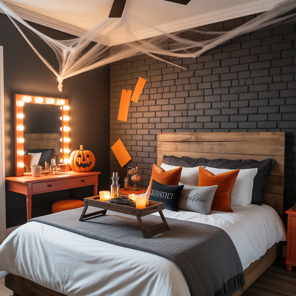 halloween bedroom decor