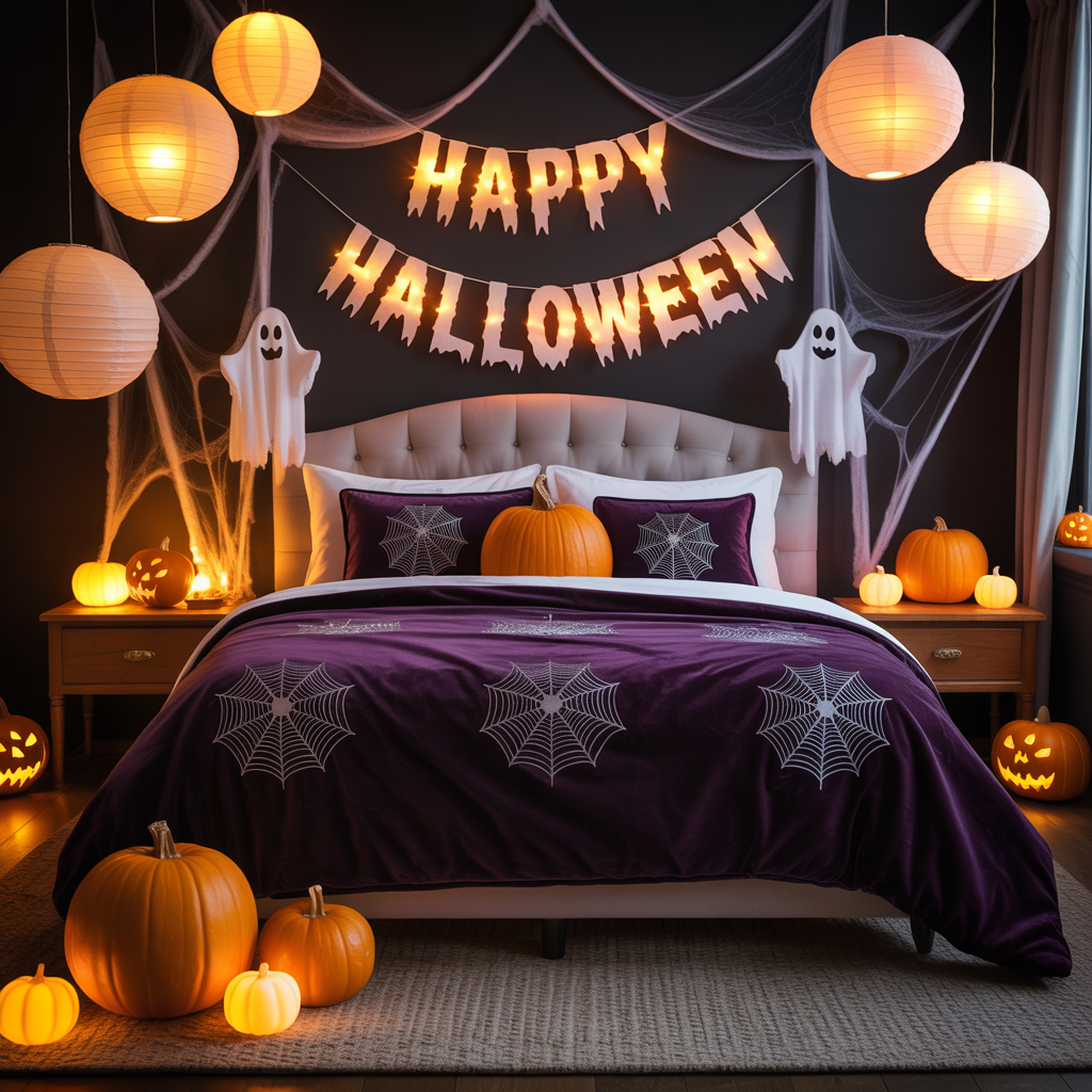 halloween bedroom decor
