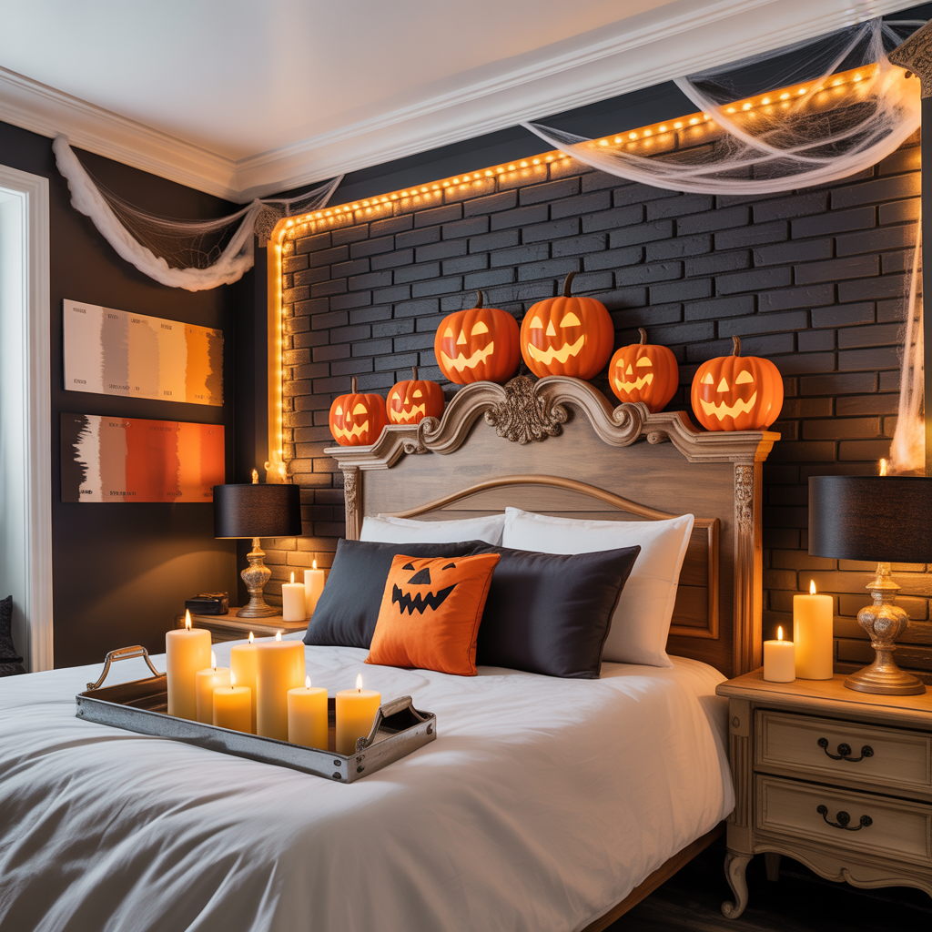 halloween bedroom decor