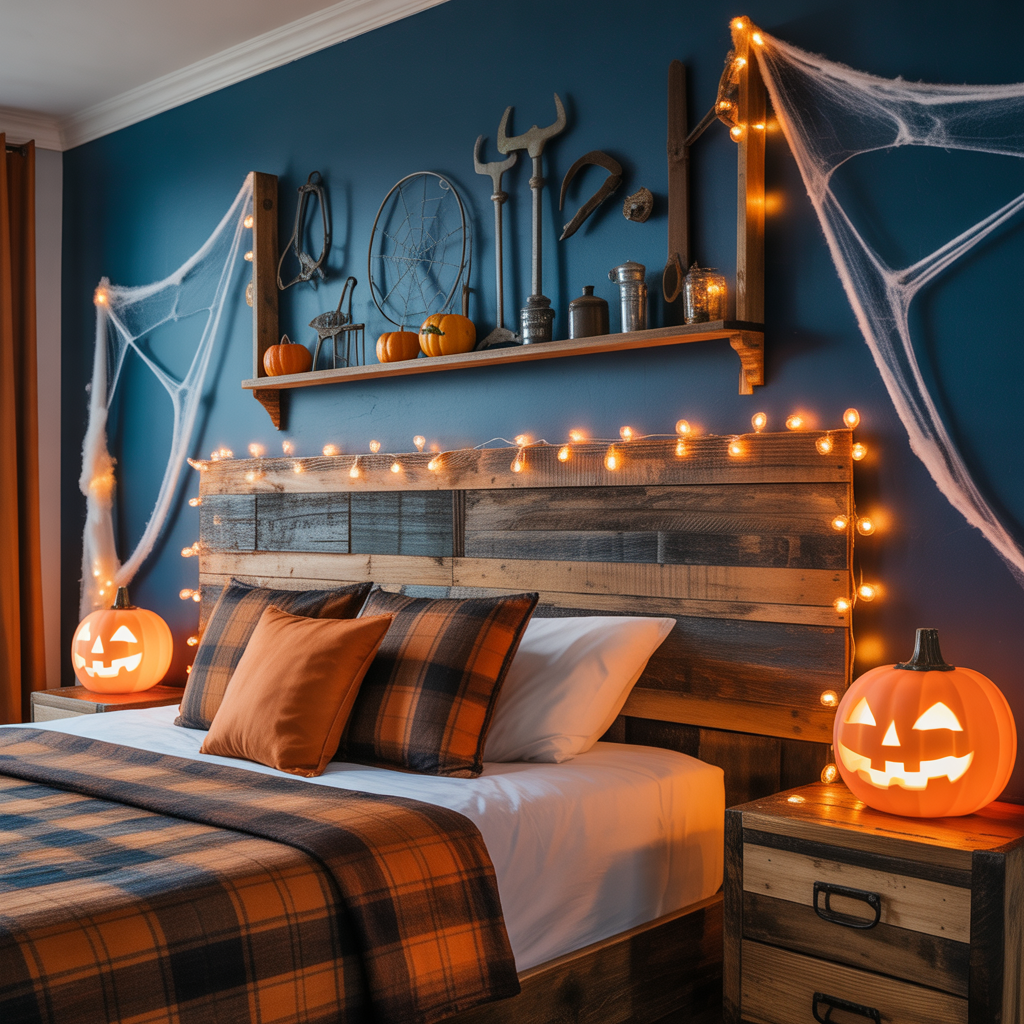 halloween bedroom decor