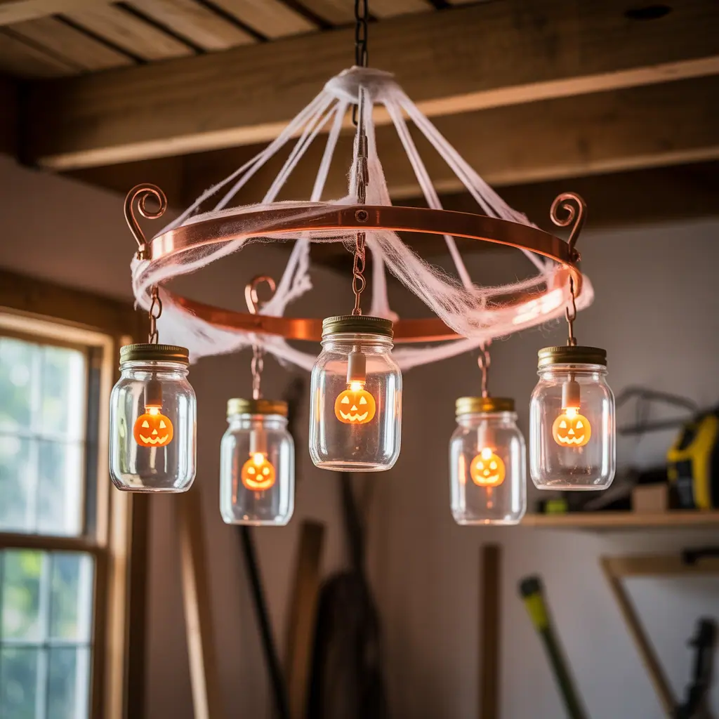 halloween chandelier concept