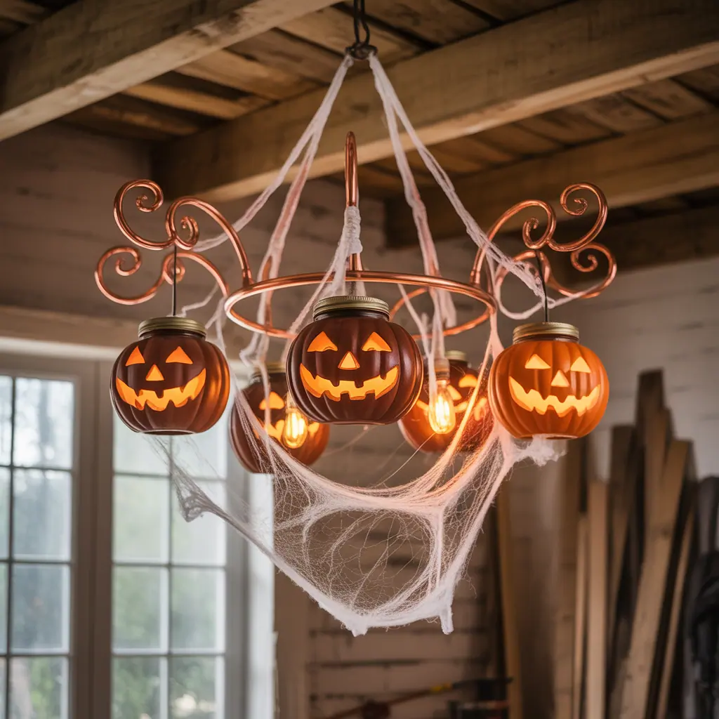 halloween chandelier concept
