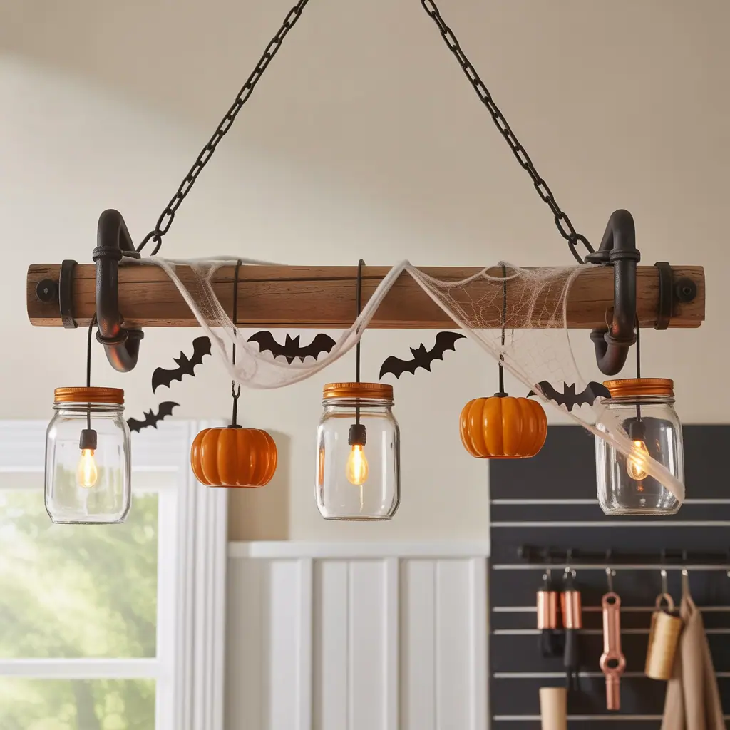 halloween chandelier concept