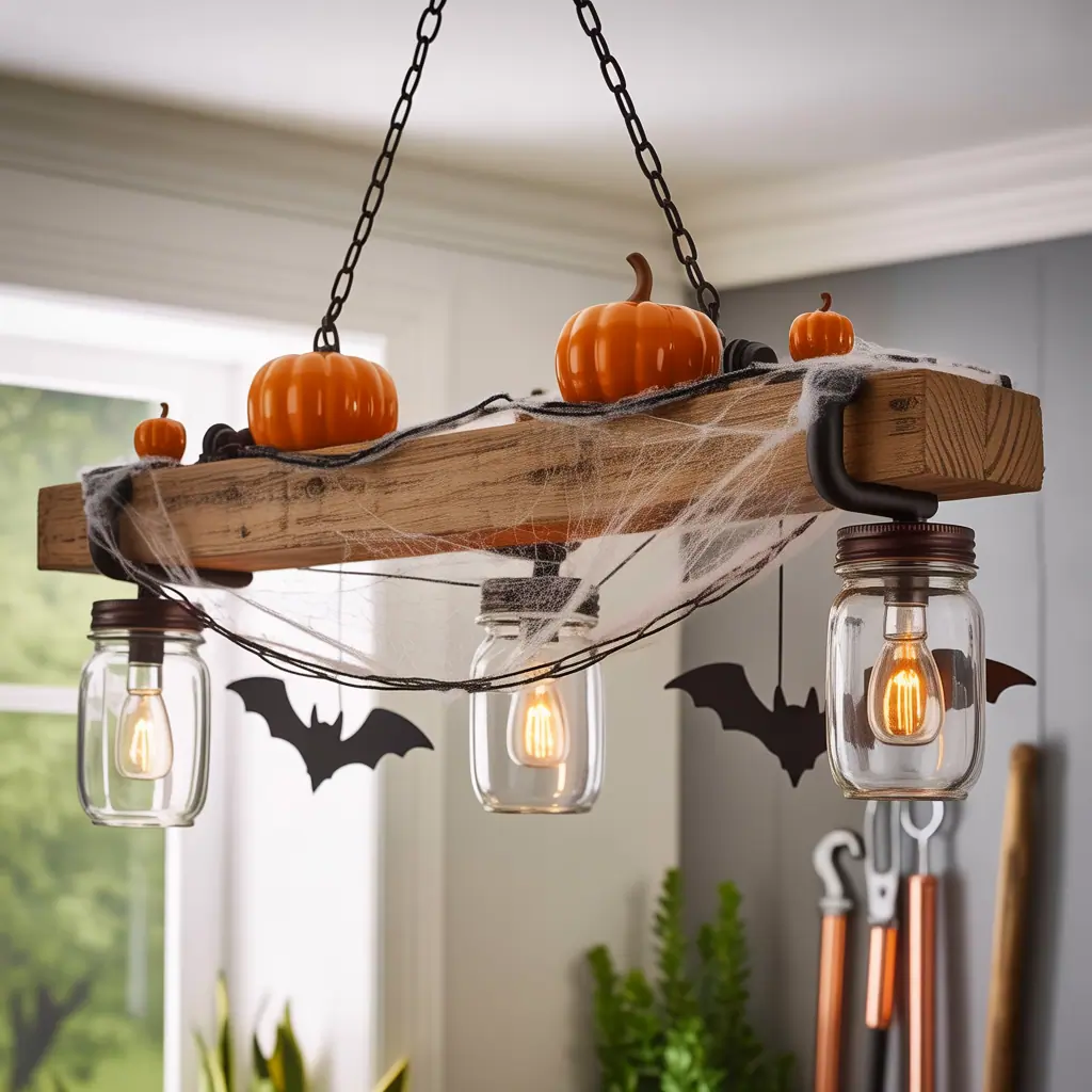 halloween chandelier concept