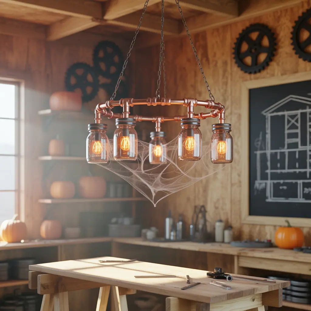 halloween chandelier concept